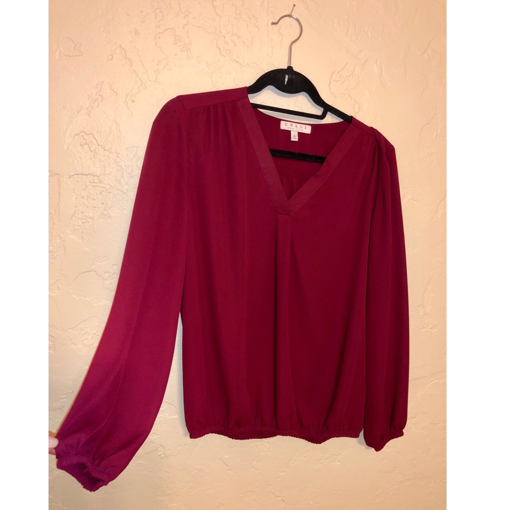 Chaus Red Blouse